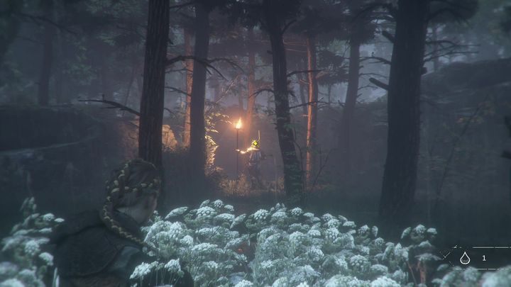 At some point, you will encounter a large cluster of enemies - Chapter VII The Path Before Us | A Plague Tale walkthrough - Walkthrough - A Plague Tale Guide