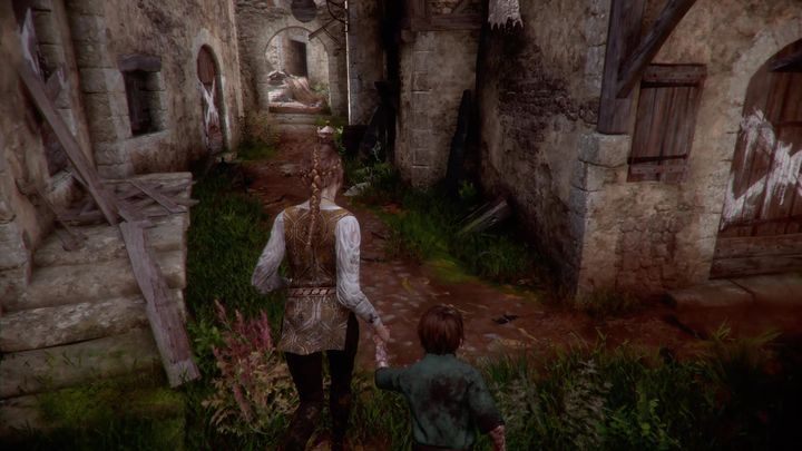The situation will force you to run - Chapter II - The Strangers | A Plague Tale walkthrough - Walkthrough - A Plague Tale Guide