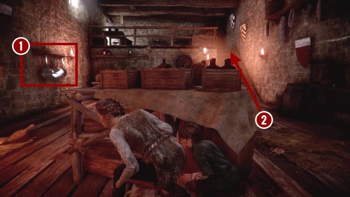 After you get out, run to the barn - Chapter II - The Strangers | A Plague Tale walkthrough - Walkthrough - A Plague Tale Guide