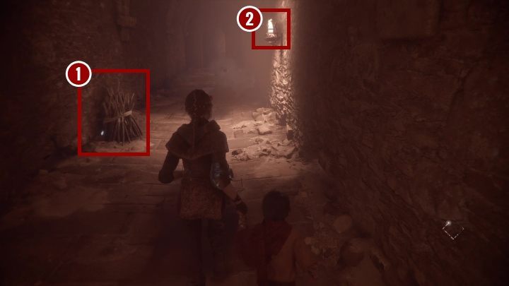 Unfortunately, the way to the crypt is blocked by rats - Chapter III - Retribution | A Plague Tale walkthrough - Walkthrough - A Plague Tale Guide