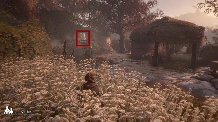 Once you are in the cabin, exit through the second door - Chapter IV - The Apprentice | A Plague Tale walkthrough - Walkthrough - A Plague Tale Guide