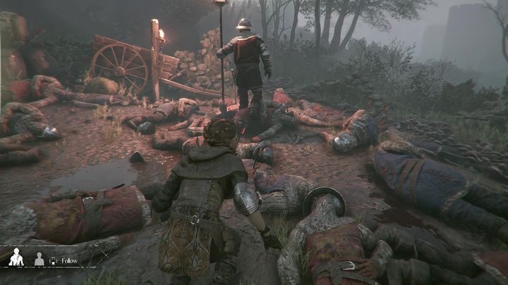 Then go further along the same path - Chapter V - The Ravens Spoils | A Plague Tale walkthrough - Walkthrough - A Plague Tale Guide
