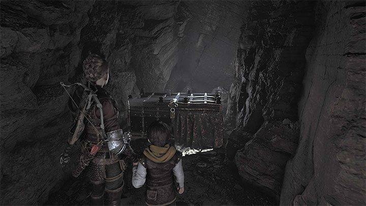 Explore a small area to the side before moving further - Plague Tale Requiem: Chapter 11, Explore the underground area - walkthrough - Chapter 11 - The Cradle of Centuries - A Plague Tale Requiem Guide, Walkthrough