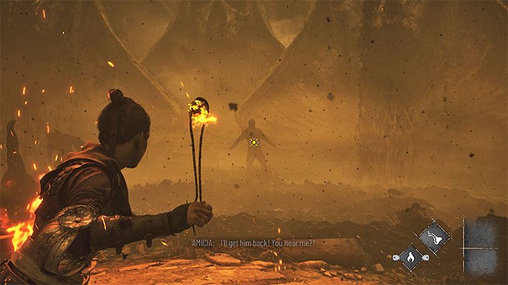 Amicia will slow down, eventually getting transported somewhere else - Plague Tale Requiem: Chapter 16, Final Battle - walkthrough - Chapter 16 - King Hugo - A Plague Tale Requiem Guide, Walkthrough