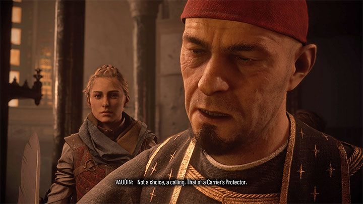 In Chapter 2, the heroes meet Vaudin, who works for the Order - Plague Tale Requiem: Ending - interpretation and explanation of the events of the finale - Chapter 17 - Legacy of de Rune Family - A Plague Tale Requiem Guide, Walkthrough