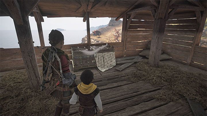 Once inside, use the ladder, and you'll reach a floor with the sought chest - Plague Tale Requiem: Secret Chests - Chapter 9 (Tales and Revelations) - list, locations - Secret chests - A Plague Tale Requiem Guide, Walkthrough