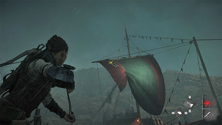 Go to the jetty on the right, which means going back in the direction of the fishing village - Plague Tale Requiem: Chapter 7, Reach Sophias boat - walkthrough - Chapter 7 - Felons - A Plague Tale Requiem Guide, Walkthrough