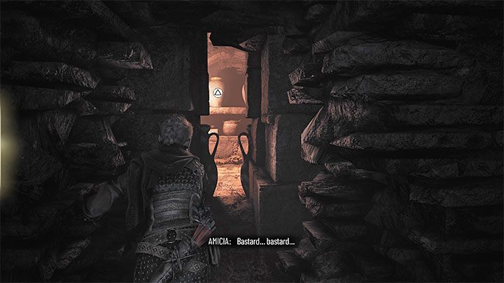 Reach the gap in the wall - Plague Tale Requiem: Chapter 12, Run Away From The Count - walkthrough - Chapter 12 - The Life We Deserve - A Plague Tale Requiem Guide, Walkthrough