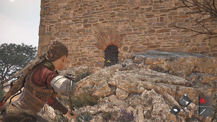 Unfortunately, the main door of the tower is locked - Plague Tale Requiem: Chapter 9 (Tales and Revelations) - secrets and collectibles - Hugo Herbarium and Souvenirs - A Plague Tale Requiem Guide, Walkthrough
