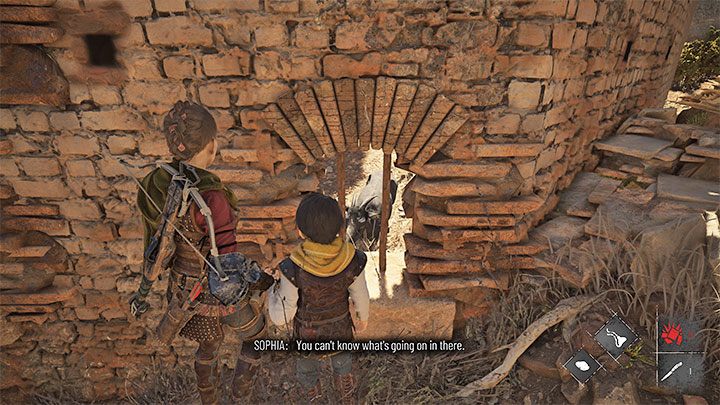 Follow the new path until you reach the ruins on the left - the goat you are looking for is there, but unlocking access to the ruins requires a little effort - Plague Tale Requiem: Chapter 9 (Tales and Revelations) - secrets and collectibles - Hugo Herbarium and Souvenirs - A Plague Tale Requiem Guide, Walkthrough