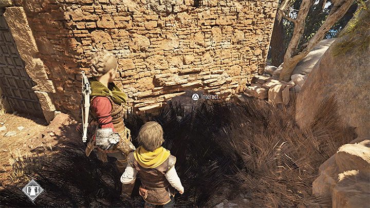 A small opening will be unlocked and you need to ask Hugo (L1/LB on consoles) to squeeze through it - Plague Tale Requiem: Chapter 9 (Tales and Revelations) - secrets and collectibles - Hugo Herbarium and Souvenirs - A Plague Tale Requiem Guide, Walkthrough