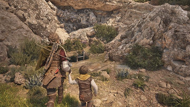 They'll lead you to a ladder leading underground - Plague Tale Requiem: Optional windmill puzzle in Chapter 9 - how to get the Bracer? - Secrets and Collectibles - A Plague Tale Requiem Guide, Walkthrough