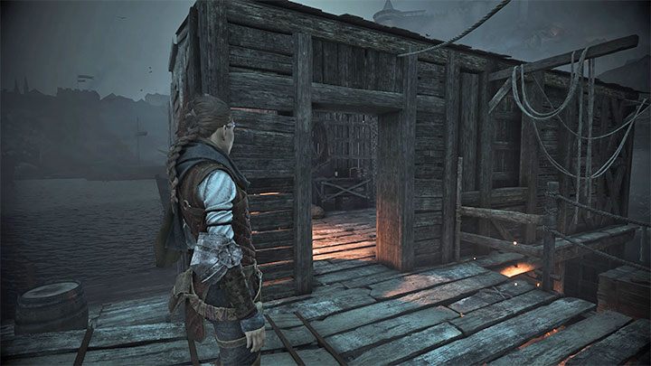 After the situation, you can make a short detour - Plague Tale Requiem: Chapter 4, Find the Orders boat - walkthrough - Chapter 4 - Protectors Duty - A Plague Tale Requiem Guide, Walkthrough
