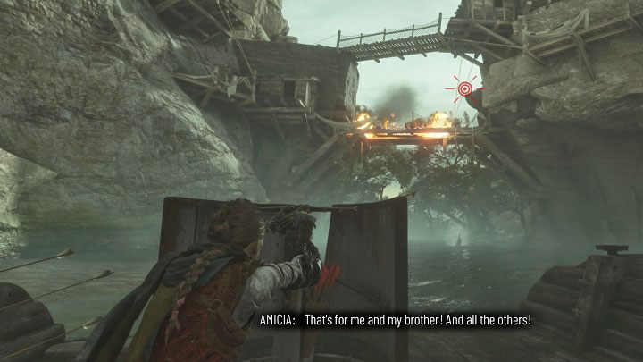 The incendiary bolts will keep being really useful for the remainder of this section - Plague Tale Requiem: Chapter 5, Run from Arnaud - walkthrough - Chapter 5 - In Our Wake - A Plague Tale Requiem Guide, Walkthrough