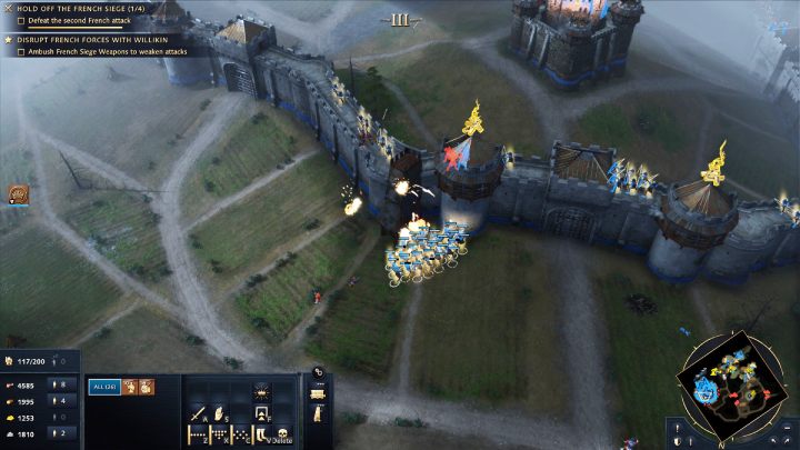 Machen Sie sich bereit für die 2. Welle der französischen Armee – Age of Empires 4: Die Belagerung von Dover (Die Normannen) – Komplettlösung – Die Normannen – Leitfaden zu Age of Empires 4