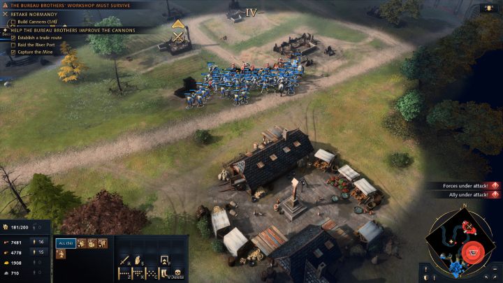 Gather your troops and head northeast - Age of Empires 4: Retake Normandy (The Hundred Years War) - walkthrough - The Hundred Years War - Age of Empires 4 Guide