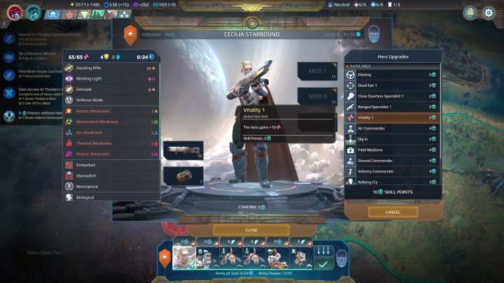 age of wonders planetfall leader custom commander