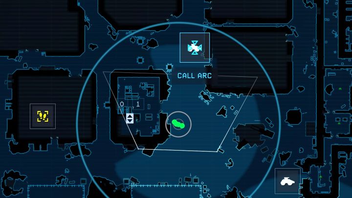 Auf dem Kartenbildschirm erscheinen gepanzerte Trägersymbole – Aliens Dark Descent: ARC- und M577-Fahrzeuge – Grundlagen – Aliens Dark Descent Guide