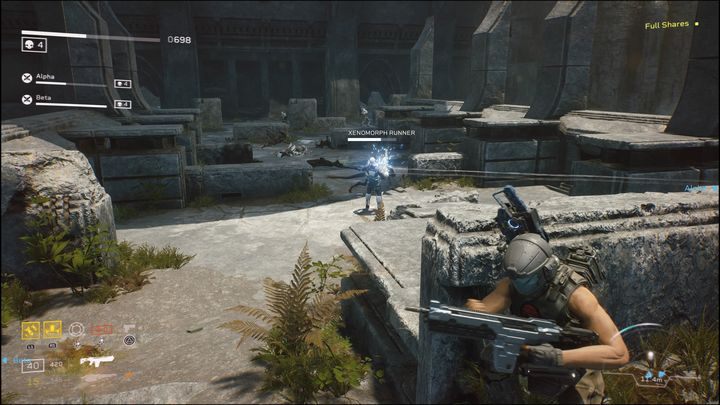 Synths are your new enemy - they are the closest thing to a human enemy the game offers - Aliens Fireteam Elite: Contact - walkthrough - Giants in the Earth - Aliens Fireteam Elite Guide