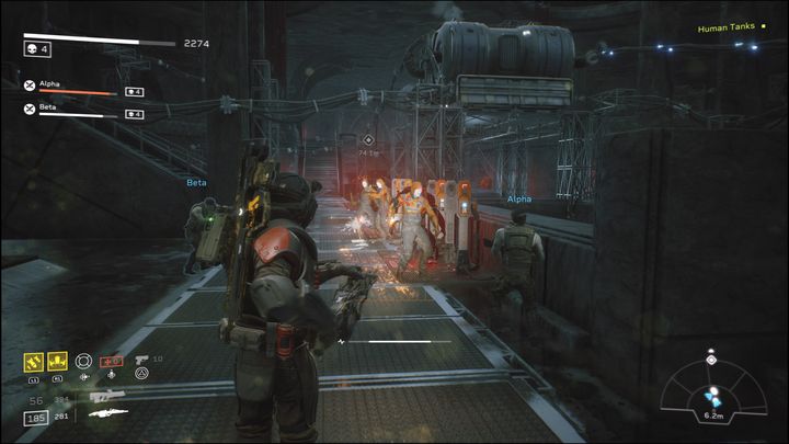 Soon you will encounter inactive Synths - Aliens: Fireteam Elite: Extract - walkthrough - Giants in the Earth - Aliens Fireteam Elite Guide