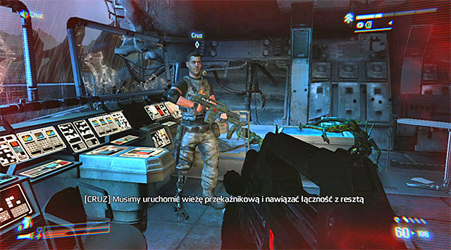 Keep firing until the aliens stop coming - Receive Orders from Cruz - Mission 4: No Hope in Hadleys - Aliens: Colonial Marines - Game Guide and Walkthrough