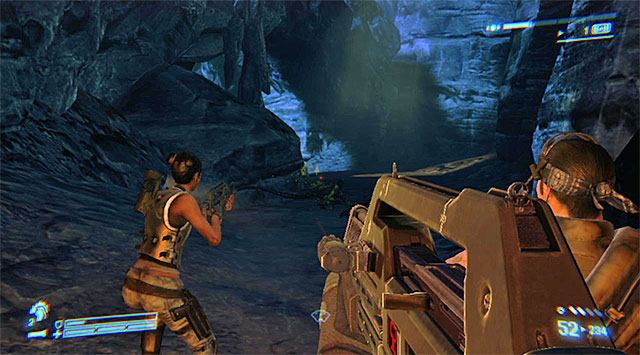 Continue the linear march forward, looking around for supplies in the meantime - Find a way into the Weyland-Yutani Facility to save Bella - Mission 6: For Bella - Aliens: Colonial Marines - Game Guide and Walkthrough