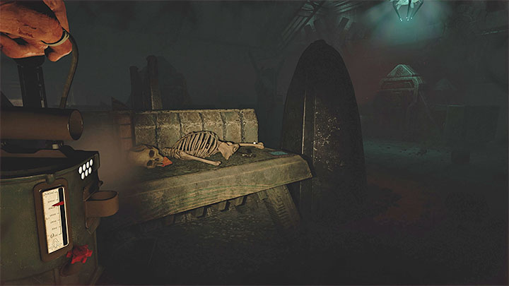 Next in line is the large unlit room with a capsule in it - Amnesia Rebirth: The Laboratory - walkthrough, secrets - Walkthrough - Amnesia Rebirth Guide