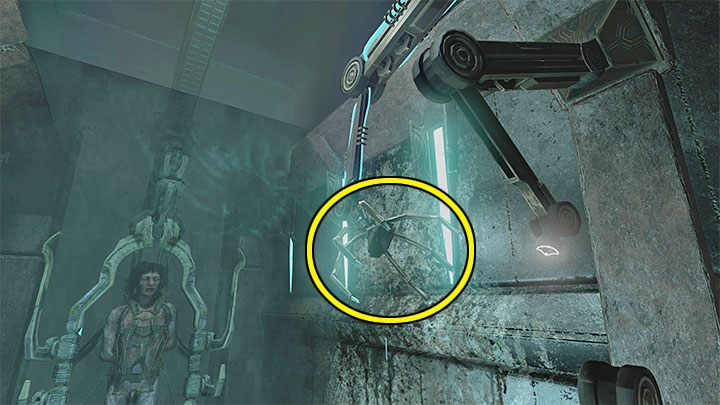 Finally, you have to find an item that looks like a spider - see picture 1 - Amnesia Rebirth: The Laboratory - walkthrough, secrets - Walkthrough - Amnesia Rebirth Guide