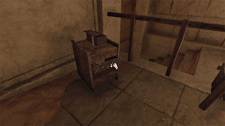 After entering the arsenal, check the nearby cabinet - Amnesia Rebirth: The Arsenal - walkthrough, secrets - Transition description - Amnesia Rebirth Guide