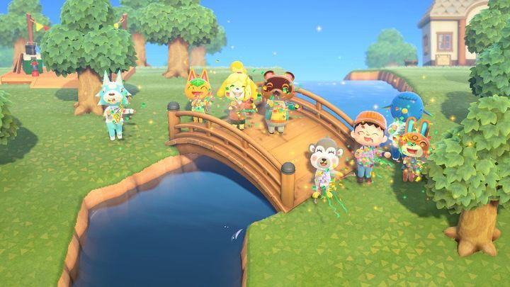 ... aber mit der Zeit wirst du Brücken über die Flüsse bauen.  - ACNH: Fluss – wie überqueren?  - Spielmechanik - Animal Crossing New Horizons Guide