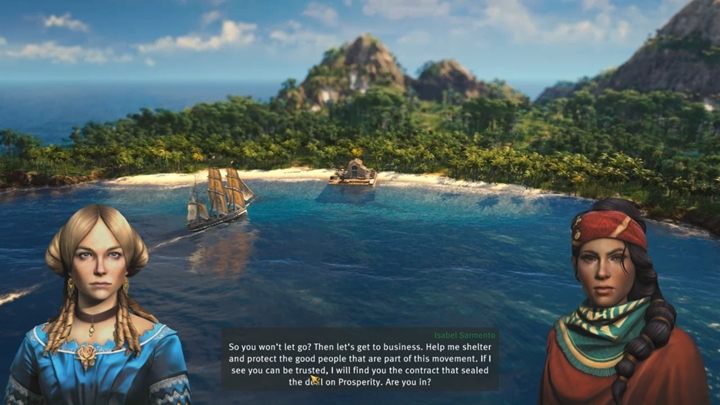 You finally reach the New World - Chapter 2 - A Sign of Fire - Anno 1800 Walkthrough - Campaign - Anno 1800 Game Guide