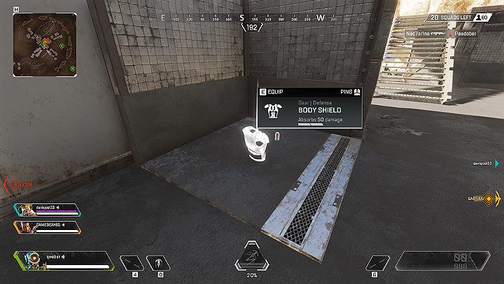 The landing spot has to supply the team with the needed items, especially weapons that will be needed to explore the area - Round 1 - Beginning of the match in Apex Legends - The match and rounds - Apex Legends Guide