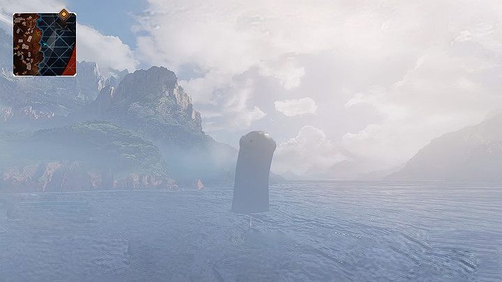 After collecting (shooting at) all the miniature plush toys from Loch Ness, your eyes will see the legendary Loch Ness Monster in its full scale - How to find Loch Ness Monstrosity in Apex Legends? - FAQ - Apex Legends Guide