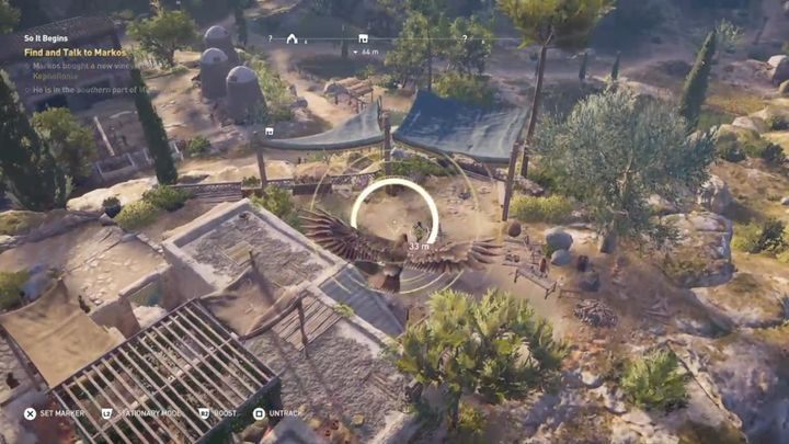 Move on to meet Markos - AC Odyssey: So it Begins - Main Storyline - Assassins Creed Odyssey Guide
