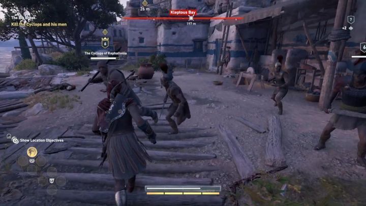 Go to the docks and talk to the shipbuilder - AC Odyssey: An Eye for an Eye - Main Storyline - Assassins Creed Odyssey Guide