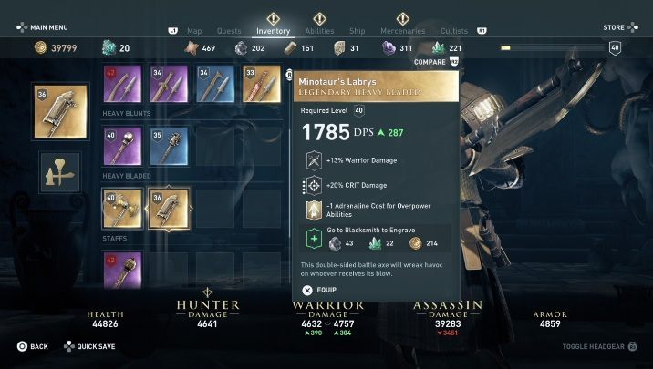 In the second phase the opponents attacks do not change - AC Odyssey: Messara, Side Quests - Side Quests - Assassins Creed Odyssey Guide