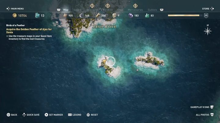 2 - Ainigmata Ostraka in Naxos in Assassins Creed Odyssey - Ainigmata Ostraka - Assassins Creed Odyssey Guide