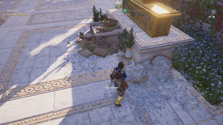 Solution to the puzzle: The solution can be found in Heart of Elysium, at the feet of the monument - AC Odyssey Fate of Atlantis: Episode 1, Fields of Elysium - Ainigmata Ostrakas - Ainigmata Ostraka - Assassins Creed Odyssey Guide