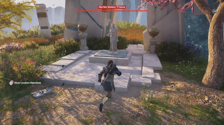 The second of Marble Maiden Tributes can be found east from Iapetos Ruins - AC Odyssey Fate of Atlantis: Deukalions Heritage, Marble Maiden Tribute - Marble Maiden Tribute - Assassins Creed Odyssey Guide