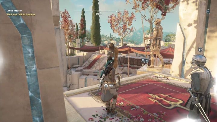 This mission will begin with a conversation with Gadiros - AC Odyssey Fate of Atlantis: The Dikastes of Atlantis - Episode 3 - Judgement of Atlantis - Assassins Creed Odyssey Guide