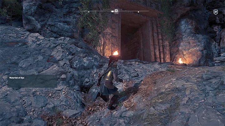 Location of the tomb Golden Fields - Arcadia - Tombs in Assassins Creed Odyssey Game - Tombs - Assassins Creed Odyssey Guide