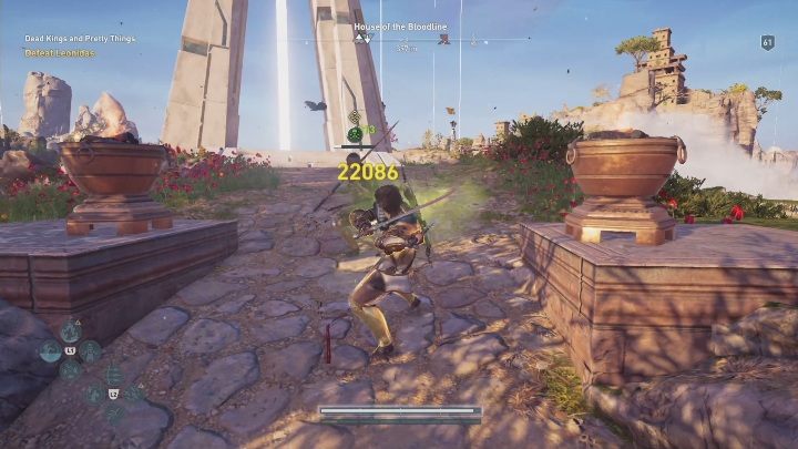 The next part of the mission requires you to find a specific warrior - Leonidas - Dominance is Bliss | Fate of Atlantis walkthrough - Episode 1 - Fields of Elysium - Assassins Creed Odyssey Guide