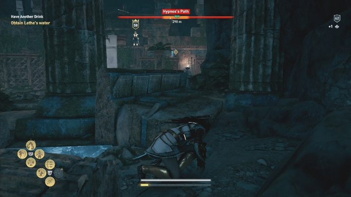 On-site, you will find a cave that is swarming with enemies - Dominance is Bliss | Fate of Atlantis walkthrough - Episode 1 - Fields of Elysium - Assassins Creed Odyssey Guide
