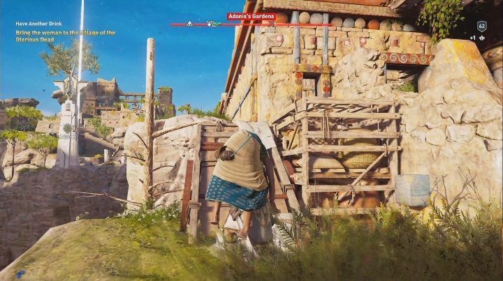 Your next task will be to talk to Hekate and bring her to the village - Dominance is Bliss | Fate of Atlantis walkthrough - Episode 1 - Fields of Elysium - Assassins Creed Odyssey Guide