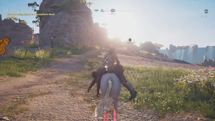 After conversing with the goddess, go to Leonidas - Dominance is Bliss | Fate of Atlantis walkthrough - Episode 1 - Fields of Elysium - Assassins Creed Odyssey Guide