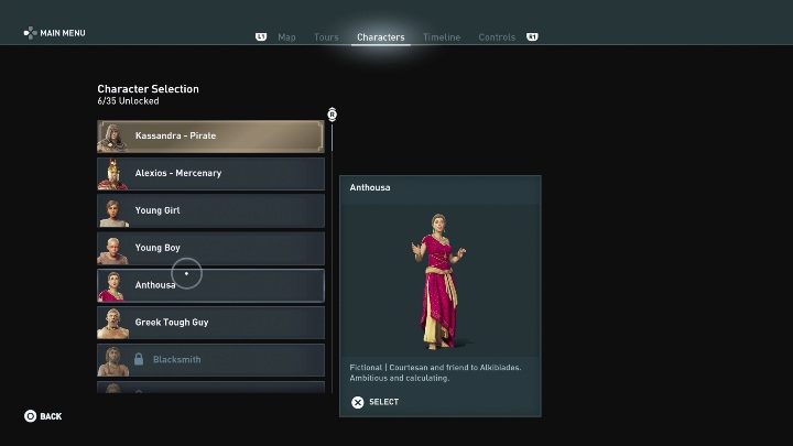 Among others, you can travel and learn together with Socrates, Cassandra or a child - AC Odyssey Discovery Tour - Tips - Assassins Creed Odyssey Guide