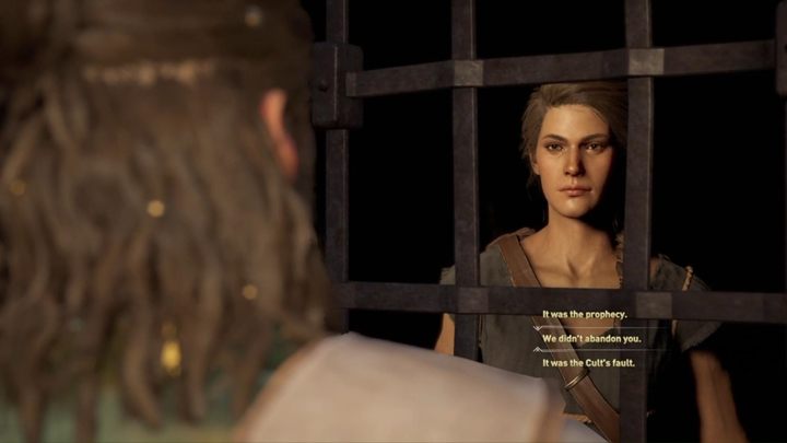 You wake up in a cell and you are visited by Deimos - Uprising / Public Opinion - Assassins Creed Odyssey Walkthrough - Main Storyline - Assassins Creed Odyssey Guide
