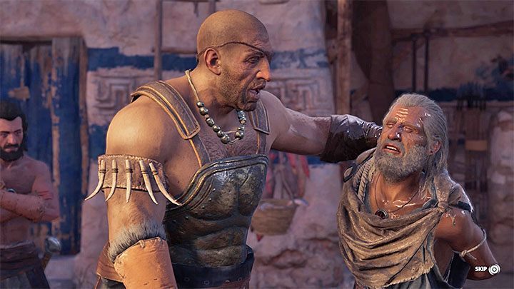 When completing The Big Break mission, you first have to meet the shipbuilder and deal with Cyclopes - a powerful mercenary intimidating local community - When do you get your own ship in Assassins Creed Odyssey Game? - FAQ - Assassins Creed Odyssey Guide