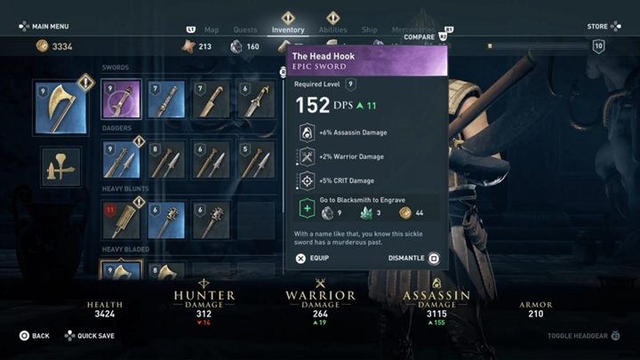 Go left and climb up the stairs - Megaris - Tombs in Assassins Creed Odyssey Game - Tombs - Assassins Creed Odyssey Guide