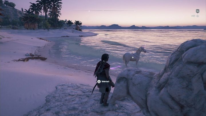 Puzzle solution: Reach the end of Keso and search for the monument depicting a lion - Ainigmata Ostraka in Pirate Islands in Assassins Creed Odyssey - Ainigmata Ostraka - Assassins Creed Odyssey Guide